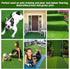 3FTx5FT GLOBREEN Artificial Grass for Dogs Potty, Puppy Grass Pee Pad, Indoor Outdoor Pets Turf Fake Grass Rug