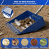 28"-68", Chicken Poop Scooper & Rake, Stainless Steel Shovel Head Pooper Scooper with Reuseable Yard Waste Bags
