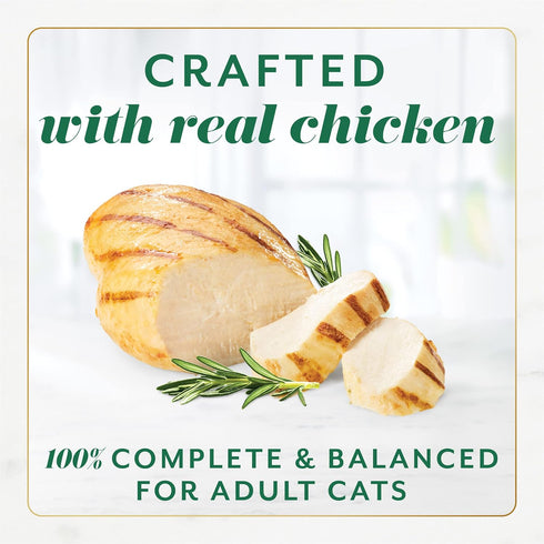Fancy Feast Gems Cat Food Mousse, Chicken with Savory Gravy, Pack of 8, 4 oz Boxes