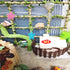 Delllala SetHermit Hermit Crab Climbing Toys Crab Habitat Tank Accessories,Also for Small Lizard Chameleon Leopard
