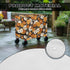 Xumfabuy 80 Cooler Cover, Floral Print Outdoor Bar Cart Cover Compatible with Most Quart Patio Cooler Cart, Ice Chest