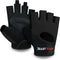 BEAST RAGE Workout Gloves for Men & Women - Fingerless Gym Gloves