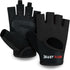 BEAST RAGE Workout Gloves for Men & Women - Fingerless Gym Gloves