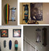 YYST Skateboard Wall Mount Hanger, Flexible Storage Rack for Skateboards, Penny Boards, Longboards, 2/PK