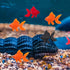 16 Pcs Fake Aquarium Fishes, Realistic Artificial Moving Floating Goldfish for Fish Bowl Decorations