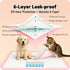 23" 23", 6-Layer 100 Count MoMoCo Pink Puppy Pads x Super Absorbent Dog Pee Pads, Leak-Proof Training Pads for Hardwood