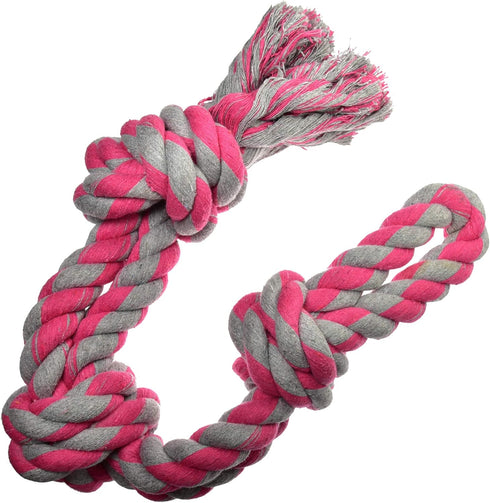 Durable Dog Toys - Rope Chew Toys for Large Breed, Tug of War Dog Toy, Washable Cotton Rope for Small Breed Puppies