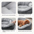 SIWA MARY Dog Beds for Small Medium Large Dogs - Washable Orthopedic Sofa Bed, Soft Calming Anti-Slip Bottom
