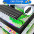 AQUANEAT LED Aquarium Light, Full Spectrum for 12 Inch to 16 Inch Fish Tank, Multi-Color