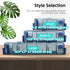 Multi Layer Fish Tank Filter with Waterfall Oxygenation for 20-30 Gallon Tanks, Flexible Mounting, Dust & Splash