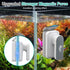 0.5'' AQQA Aquarium Magnetic Glass Cleaner, Fish Tank Glass Scrubber Algae Scraper Comfortable Grip Handle with Dual