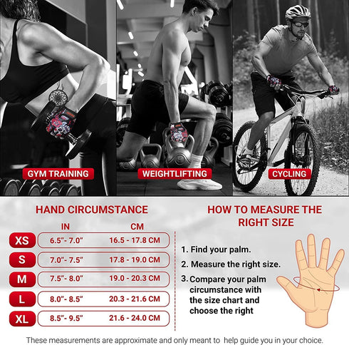 Hushe' Weight Lifting Gloves Workout Gloves Gym Gloves Cycling Gloves for Women for Gym Fitness Cycling Gloves