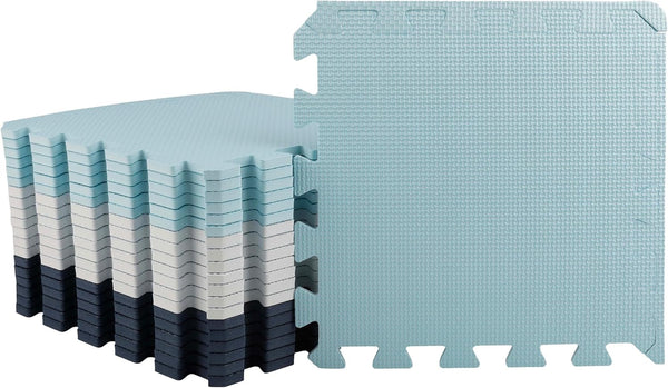 Puzzle Mat EVA Foam Floor Tiles 20-Pack - 20 SQFT Multicolor Exercise