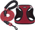 Dog Harness Step-in Breathable Vest for Small Medium Dogs, Red