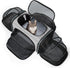Siivton Cat Carrier, 4 Sided Expandable Pet Carrier for Travel, Airline Approved Soft-Sided Carrier