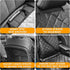 KritterKorner Car Seat Covers for DogsWaterproof PU Leather Car Front Seat Cover for Pets & Humans,Scratchproof Captain