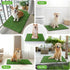 Apartment(24.5x39'') PICK FOR LIFE Dog Grass Mat with Pee Pad,Artificial Indoor Grass Potty Training Pads for Dogs