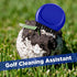 Nuanchu Pocket Golf Club Groove Brush - Mini Golf Club Cleaner Tool for Cleaning Golf Heads, Balls, Shoes, Black, Red,