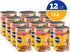 13.2 oz. 12 Count Pedigree Chopped Ground Dinner Adult Soft Wet Dog Food with Beef, Canned Dog Food, Cans