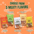 12 oz) Gourmet Jerky Dog Treats -Made in USA only, Cage-Free, No Additives (Pumpkin Chicken