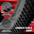 Mountain Bike Tire - Black - Single Tire - 26'' Bike Tire - Bicycle Tire - Rubber Tire - High-Performance Mountain Bike Tire by RimRunner