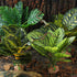 IBWell Reptile Terrarium Plants - Tortoise Habitat Accessories, Artificial Spider Plant for Gecko, Ball Python
