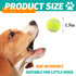 Dog Tennis Balls X-Small 1.5" Pack of 12, Fit for Ball Launchers - Dog Toys