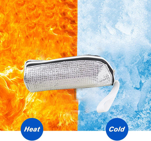 LAFANDE Backpack Insulated Baby Bottle Bags, Portable Travel Thermal Baby Bottle Warmer Bag, Waterproof Bag Cooler Bag