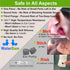 WaterDam Swimming Ear Plugs, Waterproof Ultra Comfy Earplugs Prevent Swimmer's Ear for Small and Large Ear Men Women