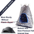Small Animal Hammock Sleeper Cage Accessories for Ferret, Rat, Guinea Pig, Degu, Gerbil, Mice, Hamster (Blue Tent)