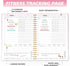 Fitness Journal Workout Planner for Women & Men, A5 Sturdy Workout Log Book for Gym & Home Workouts - Pink