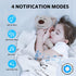 1000ft IP65 4 Wireless Dog Doorbell for Potty Training, Doggie Door Bell to Go Outside, Range, Waterproof Touch Button