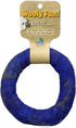 One Pet Planet Wool Dog Toy, 5-Inch, Blue