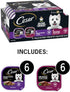 CESAR BACKYARD COOKOUT Adult Wet Dog Food Classic Loaf in Sauce Variety Pack, 12 Trays, 3.5 oz Each