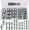 Hfuiqau 5size 36pcs/52pcs Egg Weights Kit Slip Sinkers Assortment 1/8oz1oz, Options, Fishing Weights