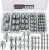 Hfuiqau 5size 36pcs/52pcs Egg Weights Kit Slip Sinkers Assortment 1/8oz1oz, Options, Fishing Weights