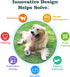 MARDOGE Breeds,Frozen Anxiety(Pack 2) Multi-Functional Interactive Dog Toys for Aggressive Chewers, Indestructible Dog