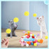 DODHEG 24 Pcs Colorful Pet Balls, Soft Plush Balls, Cat's Favorite Toy Ball, Interactive Cat Toy.
