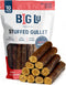 5-6 Inch Stuffed Beef Jerky Sticks, 10 Count, Premium All-Natural Gullet Chews,