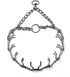 Herm Sprenger Ultra-Plus Chrome Plated Steel Prong Dog Training Collar, No-Pull, Made in Germany (4mm x 25in Large)