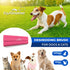 EasyGroomer Deshedding Brush for Dogs and Cats | Pink | Undercoat Tool for Large & Small Pets | Comb Removes Loose Fur