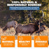 Natural Elk Antlers for Dogs, Premium Grade Dog Antler Chews, Long-Lasting Whole Deer Antlers for Medium and Large Dogs