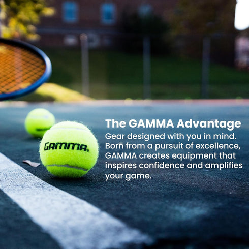 GAMMA 48 75 Pack Sports Pressureless Tennis Balls Box - Ideal for Practice, Teaching, and Training with High-Visbility