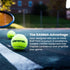 GAMMA 48 75 Pack Sports Pressureless Tennis Balls Box - Ideal for Practice, Teaching, and Training with High-Visbility