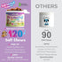 120 Dog Prenatal Vitamins Soft Chews Multivitamin, Folic Acid, Zinc, B-Complex, DHA & EPA Omegas and Probiotics