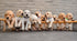 16 PCS Adjustable Nylon Puppy Collars with Safety Buckle for Small Puppies, Breakaway ID Whelping Pet Supplies,
