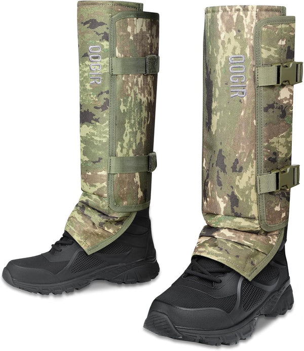 QOGIR Snake Gaiters for Hunting - Durable Snake Guards for Men & Women, Bite Protection for Lower Legs