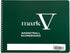 Plain Cover Mark V Basketball Scorebook, 8.5 x 11 Hardback, 30 Games, 15 Player Positions