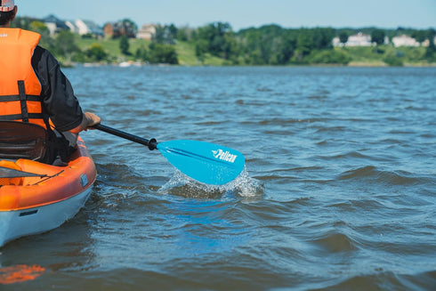 Pelican Standard Kayak Paddle with Aluminum Shaft and Durable Polypropylene Blade
