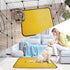 Zhirexin Lemon Yellow Washable Pee Pads for Dogs,Absorbent Reusable Puppy Pads Pet Training Pads for Whelping, Playpen
